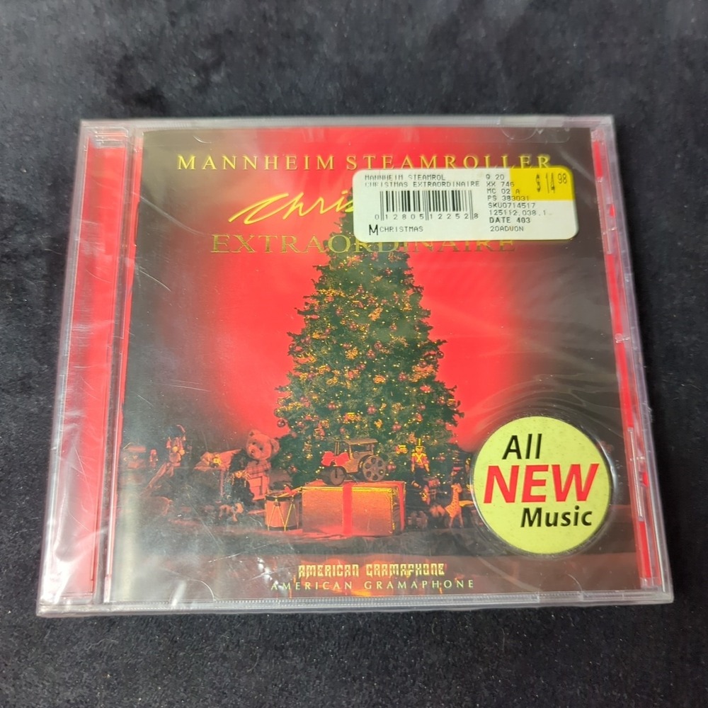 MANNHEIM STEAMROLLER CHRISTMAS EXTRAORDINAIRE CD‎ New Sealed